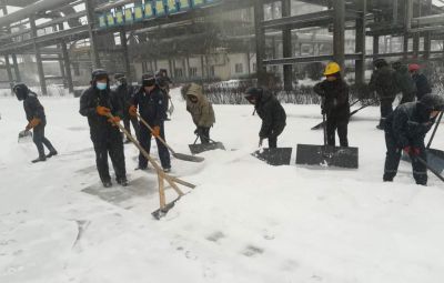 應(yīng)對強暴雪天氣寶泰隆公司提前做好冬季“四防”工作